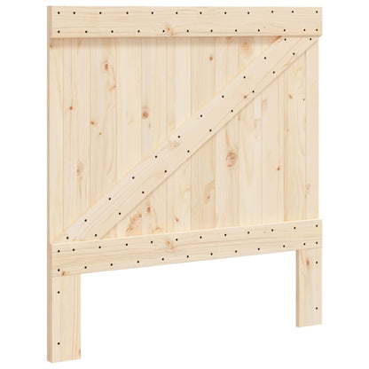 Hoofdbord 100X104 Cm Massief Grenenhout