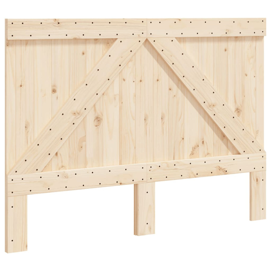 Hoofdbord 140X104 Cm Massief Grenenhout
