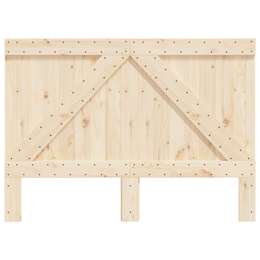 Hoofdbord 140X104 Cm Massief Grenenhout