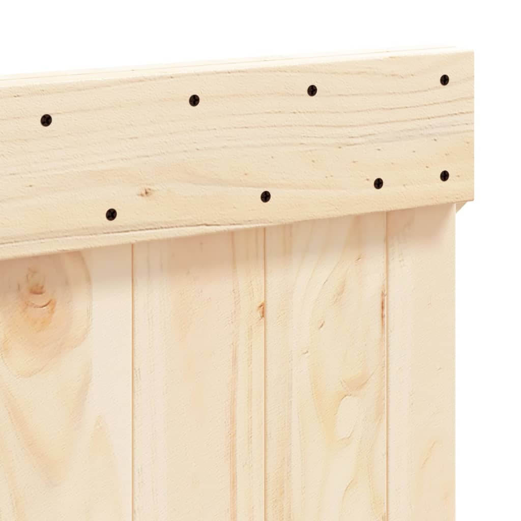 Hoofdbord 140X104 Cm Massief Grenenhout