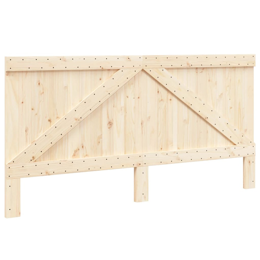 Hoofdbord 200X104 Cm Massief Grenenhout