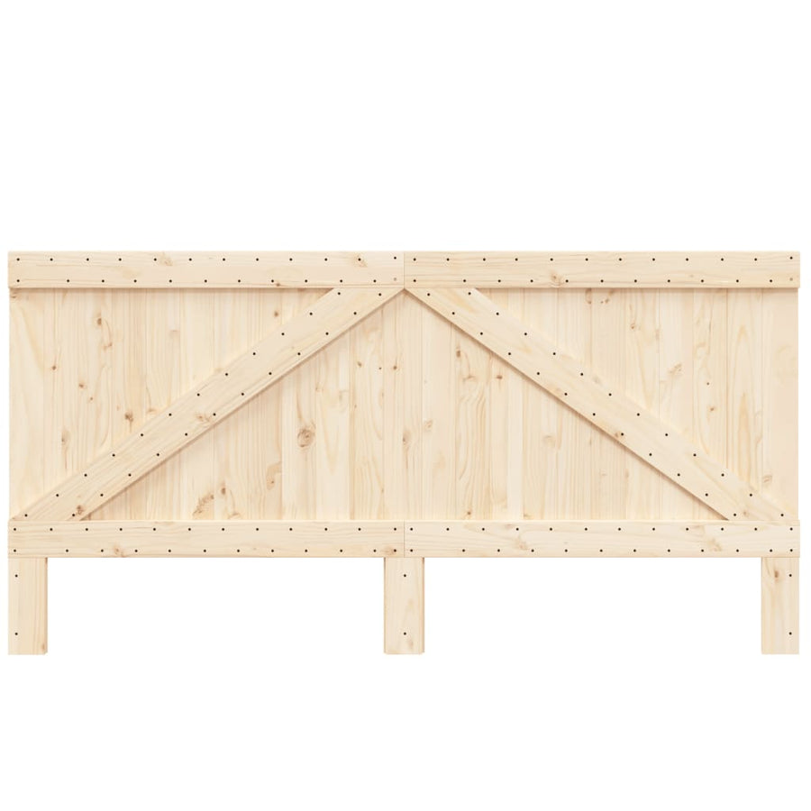 Hoofdbord 200X104 Cm Massief Grenenhout