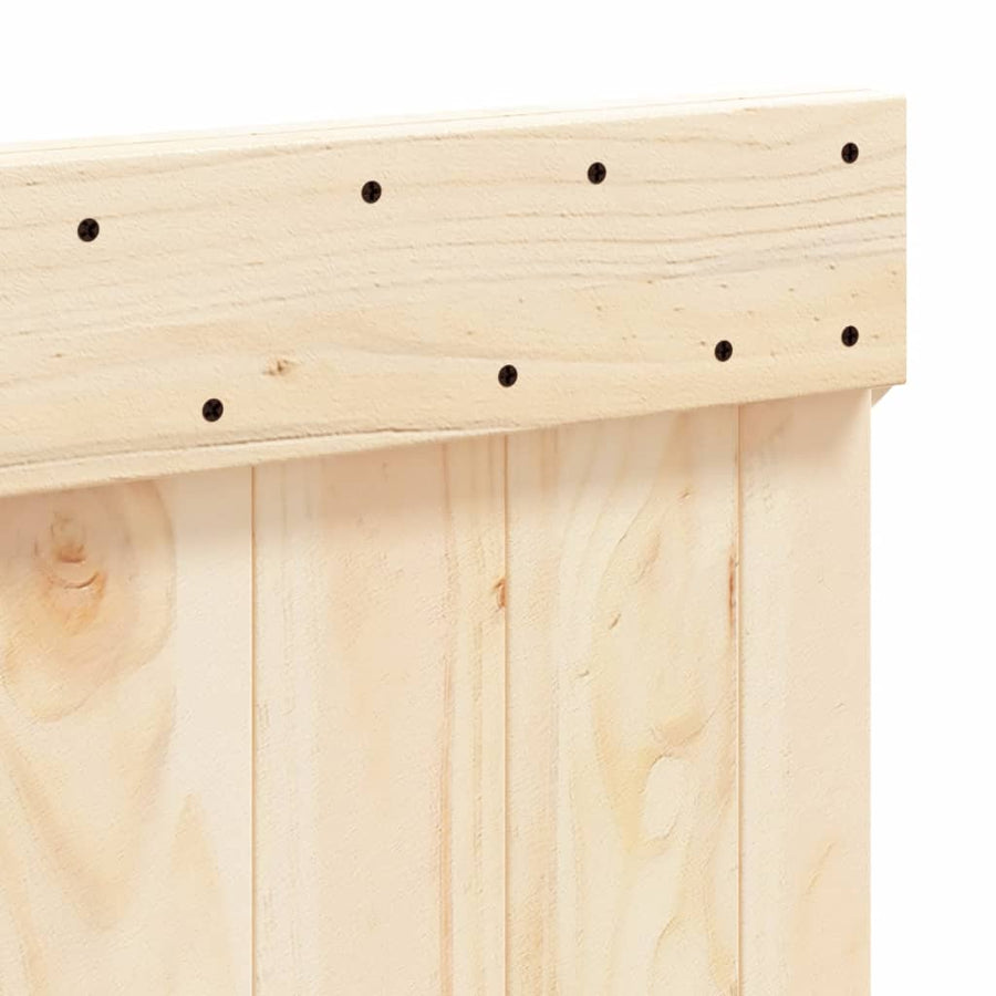 Hoofdbord 200X104 Cm Massief Grenenhout