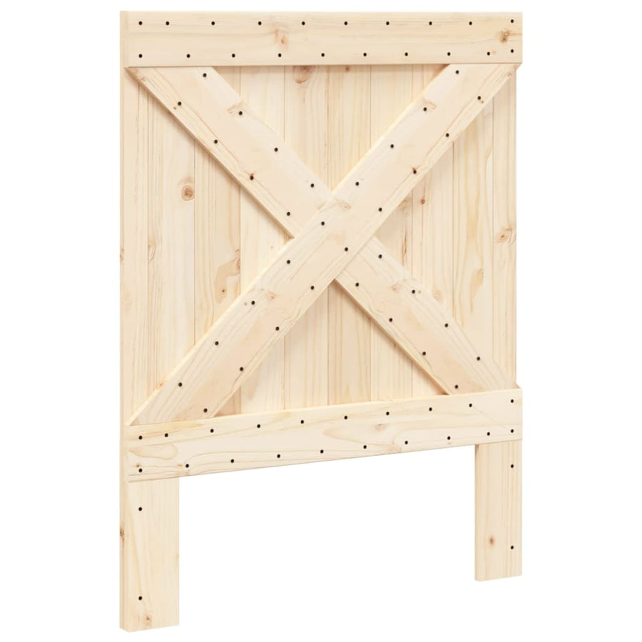 Hoofdbord 80X104 Cm Massief Grenenhout