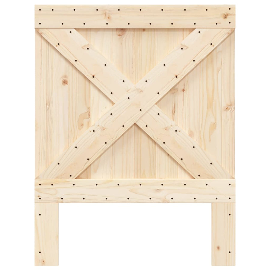 Hoofdbord 80X104 Cm Massief Grenenhout