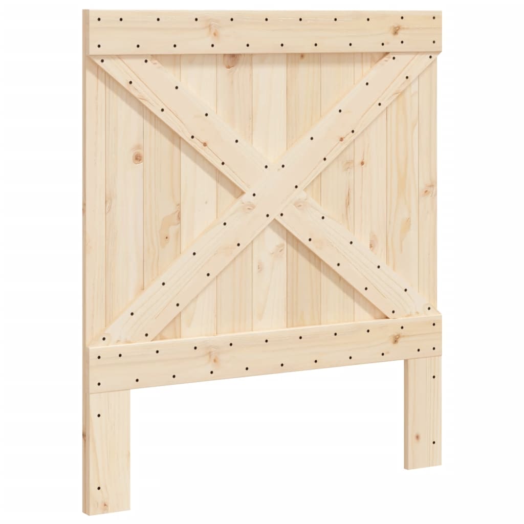 Hoofdbord 90X104 Cm Massief Grenenhout