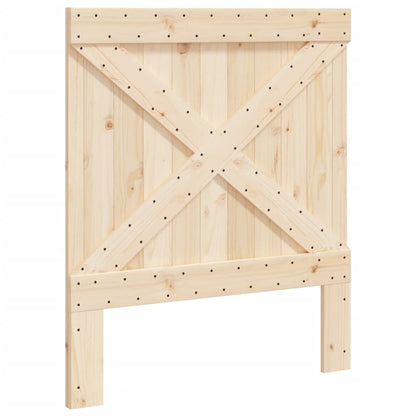 Hoofdbord 90X104 Cm Massief Grenenhout