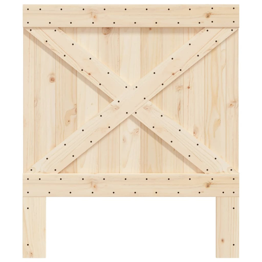 Hoofdbord 90X104 Cm Massief Grenenhout