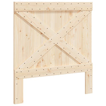 Hoofdbord 100X104 Cm Massief Grenenhout