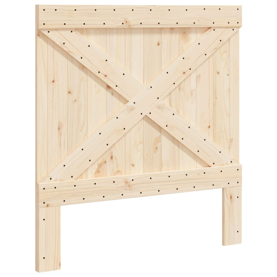 Hoofdbord 100X104 Cm Massief Grenenhout