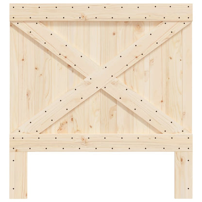 Hoofdbord 100X104 Cm Massief Grenenhout