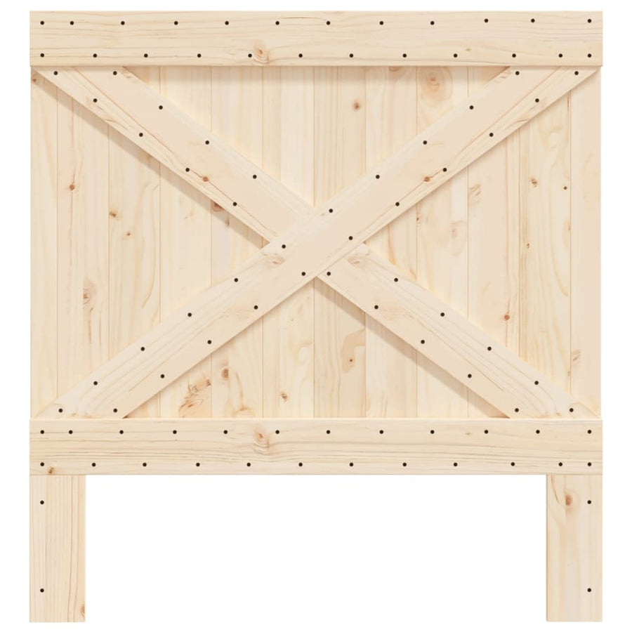 Hoofdbord 100X104 Cm Massief Grenenhout