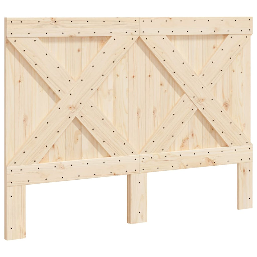 Hoofdbord 140X104 Cm Massief Grenenhout