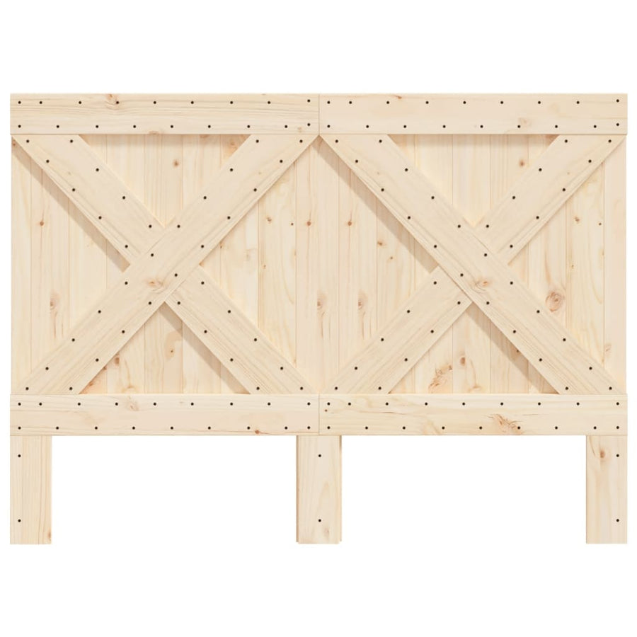 Hoofdbord 140X104 Cm Massief Grenenhout