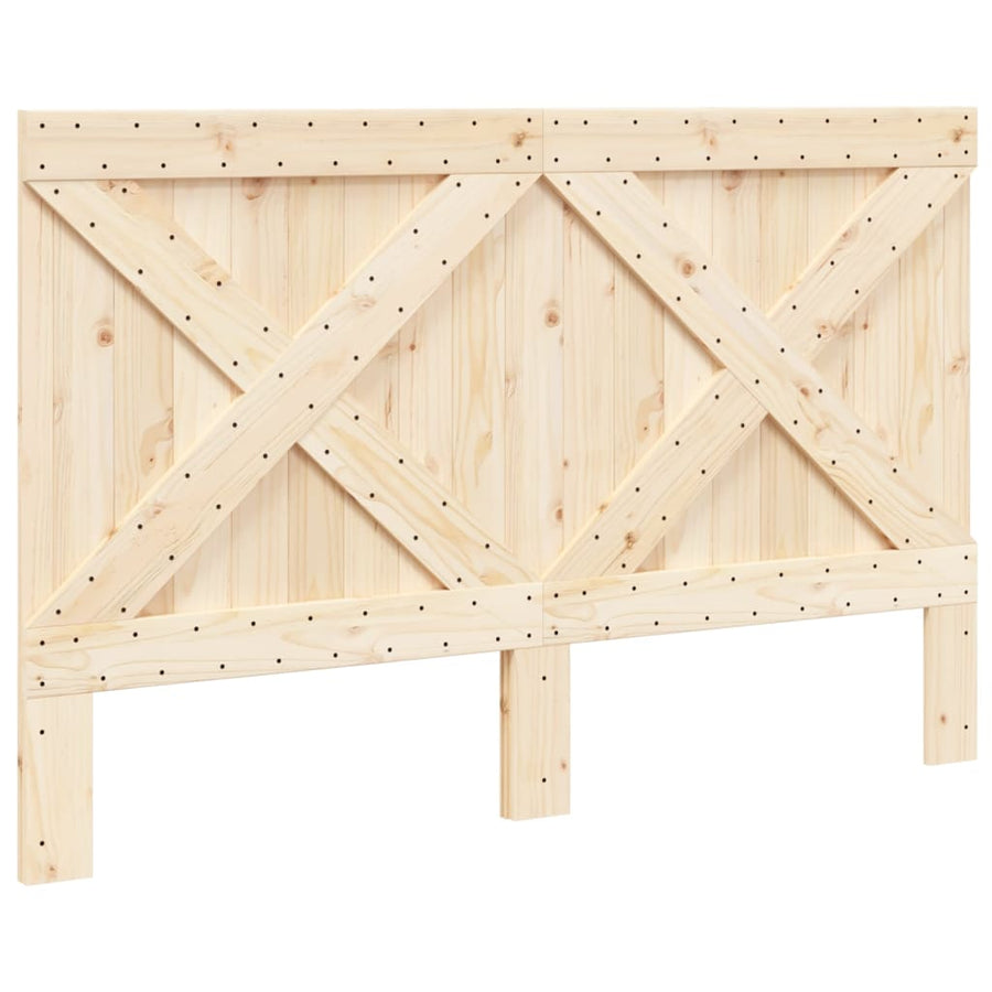 Hoofdbord 160X104 Cm Massief Grenenhout