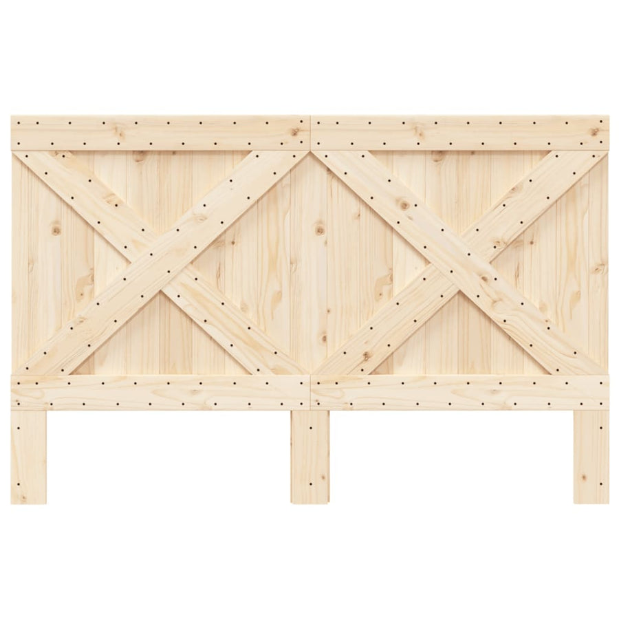 Hoofdbord 160X104 Cm Massief Grenenhout