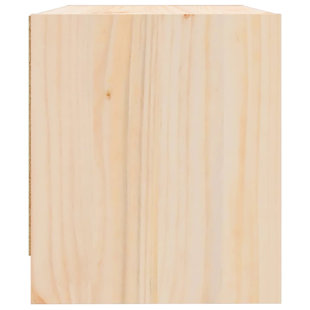 Nachtkastjes 2 St 40X31X35,5 Cm Massief Grenenhout
