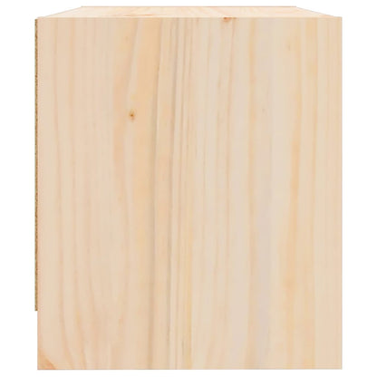 Nachtkastjes 2 St 40X31X35,5 Cm Massief Grenenhout