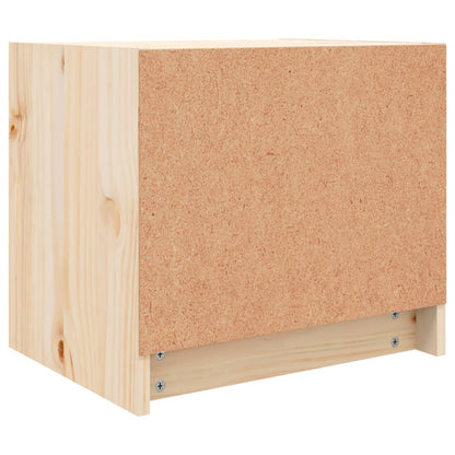 Nachtkastjes 2 St 40X31X35,5 Cm Massief Grenenhout