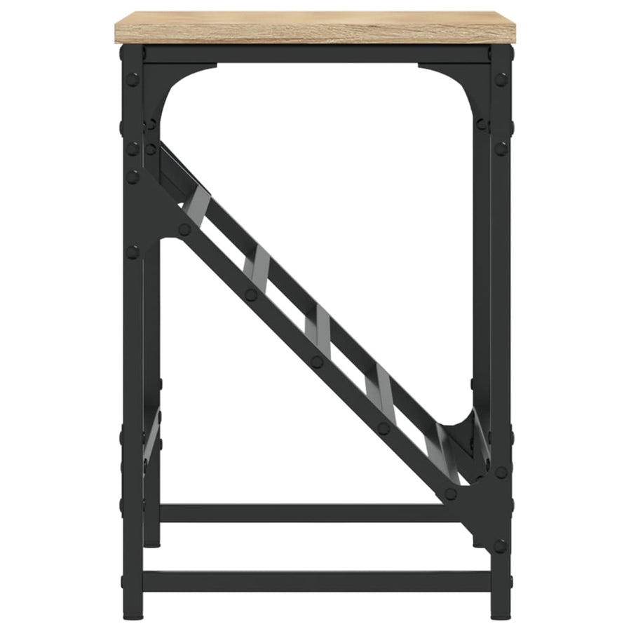 Schoenenrek Bewerkt Hout Kleurig 60 x 30 x 45 cm Sonoma eiken