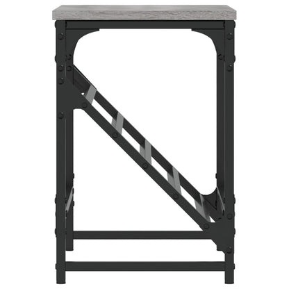 Schoenenrek Bewerkt Hout 60 x 30 x 45 cm Grijs sonoma