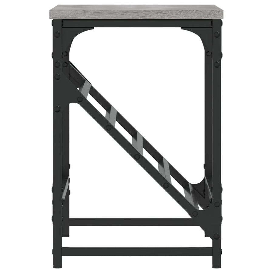 Schoenenrek Bewerkt Hout 60 x 30 x 45 cm Grijs sonoma