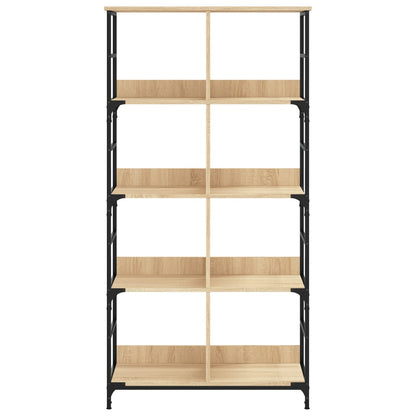 Boekenrek 78,5X33X Bewerkt Hout Kleurig 153 cm