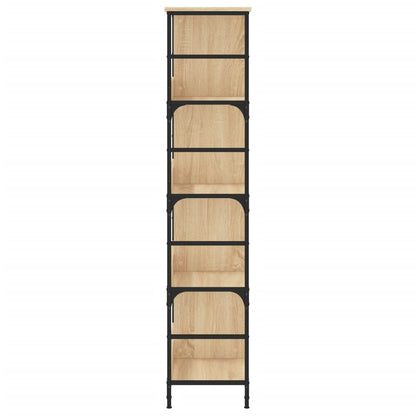 Boekenrek 78,5X33X Bewerkt Hout Kleurig 153 cm
