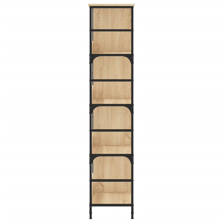 Boekenrek 78,5X33X Bewerkt Hout Kleurig 153 cm