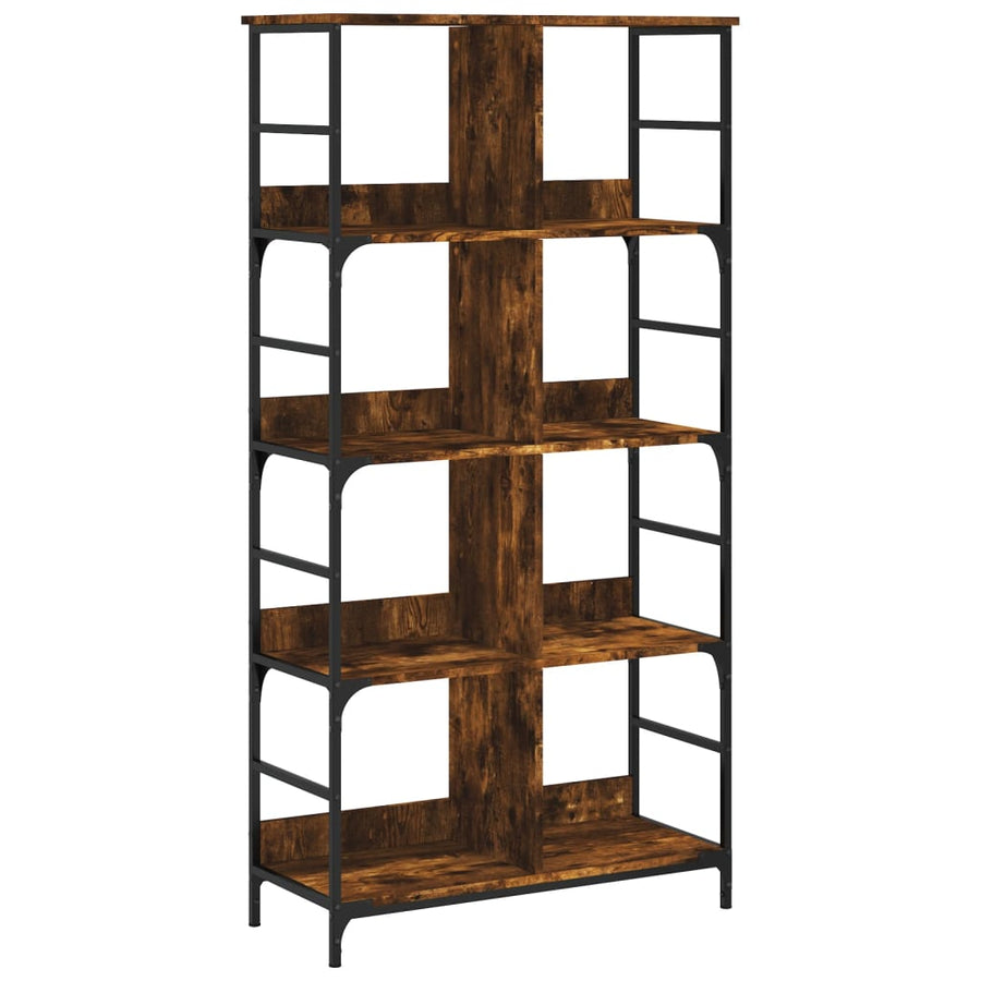 Boekenrek 78,5X33X Bewerkt Hout Kleurig 153 cm