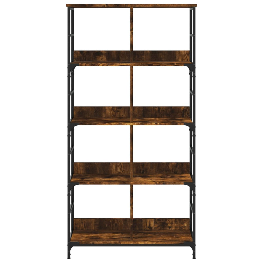 Boekenrek 78,5X33X Bewerkt Hout Kleurig 153 cm