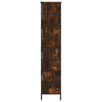Boekenrek 78,5X33X Bewerkt Hout Kleurig 153 cm