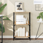 Bookcase 50x33x82 cm engineered wood Sonoma oak colour