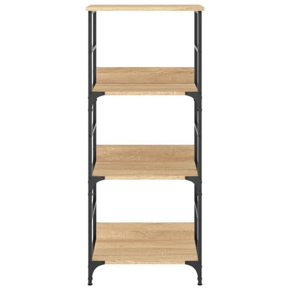 Boekenrek 50X33X117,5 Cm Bewerkt Hout Sonoma Eikenkleurig