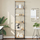 Boekenkast 50x33x188,5 cm sonoma eiken bewerkt hout