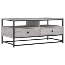 Salontafel Bewerkt Hout 100 x 51 x 45 cm Grijs sonoma