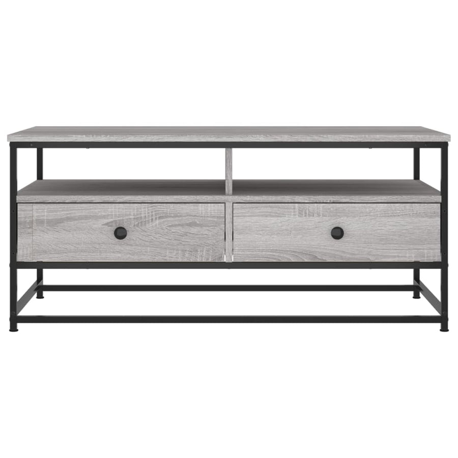 Salontafel Bewerkt Hout 100 x 51 x 45 cm Grijs sonoma