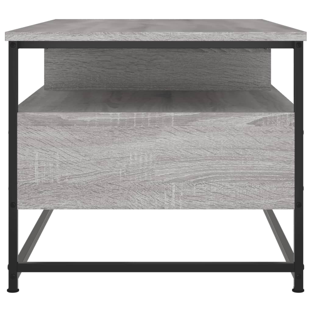 Salontafel Bewerkt Hout 100 x 51 x 45 cm Grijs sonoma