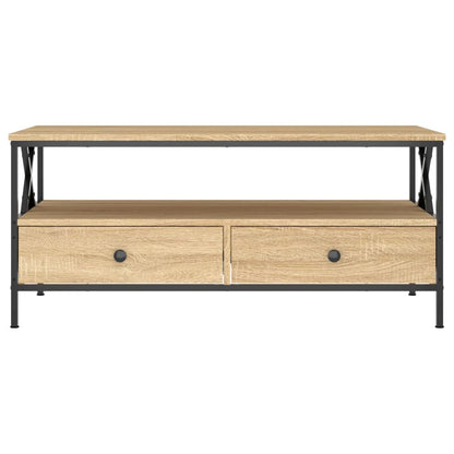 Salontafel 00X5X45 Cm Bewerkt Hout Kleurig Sonoma eiken