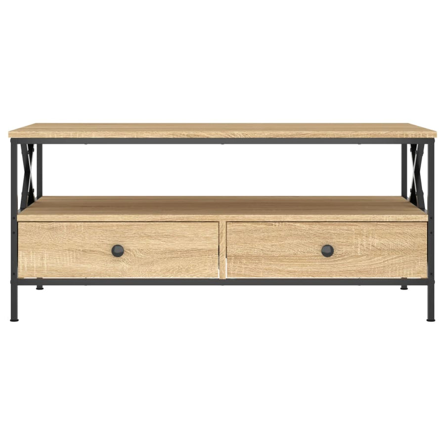 Salontafel 00X5X45 Cm Bewerkt Hout Kleurig Sonoma eiken
