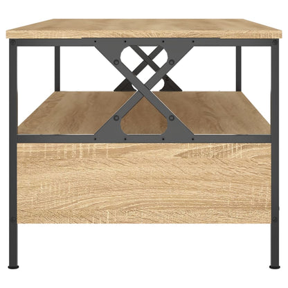 Salontafel 00X5X45 Cm Bewerkt Hout Kleurig Sonoma eiken