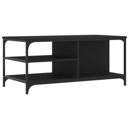Salontafel 00X50X45 Cm Bewerkt Hout Zwart