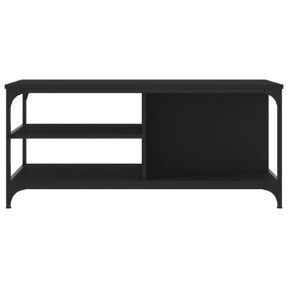 Salontafel 00X50X45 Cm Bewerkt Hout Zwart