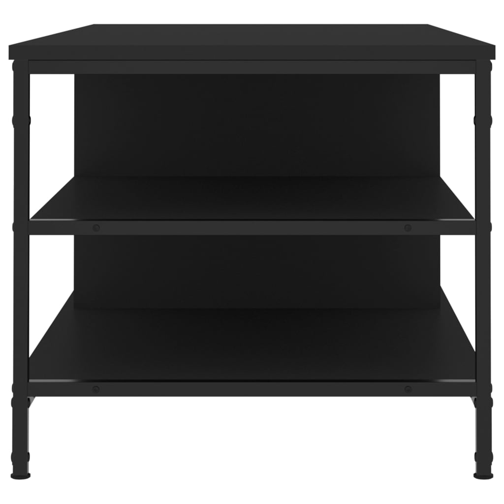 Salontafel 00X50X45 Cm Bewerkt Hout Zwart