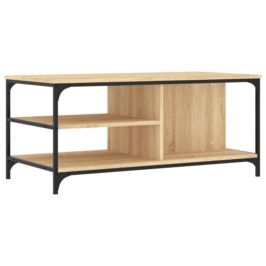 Salontafel 00X50X45 Cm Bewerkt Hout Kleurig Sonoma eiken