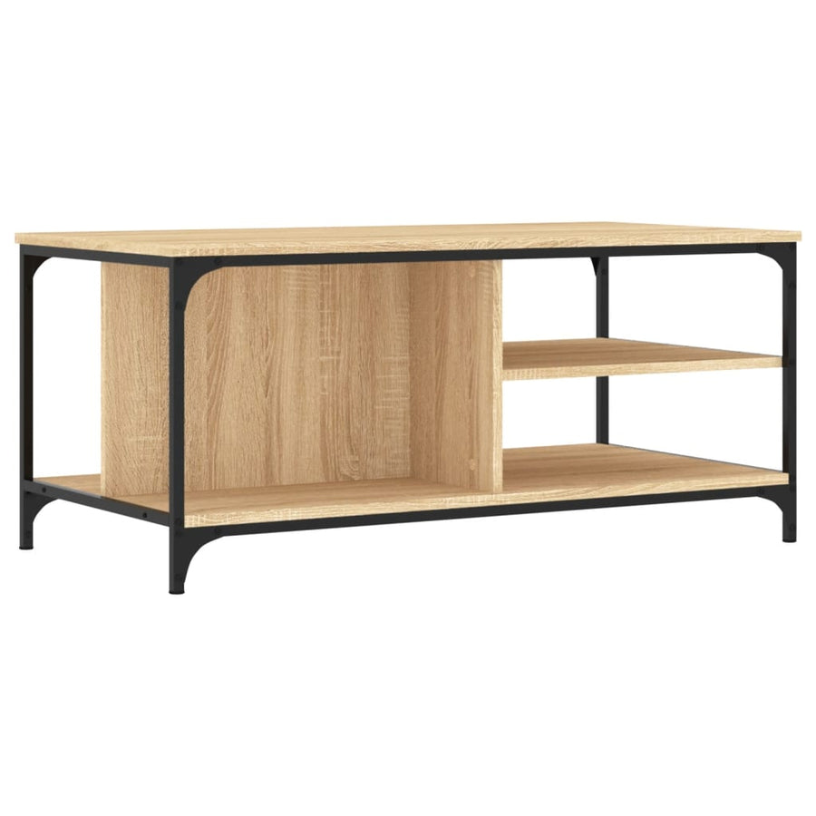 Salontafel 00X50X45 Cm Bewerkt Hout Kleurig Sonoma eiken