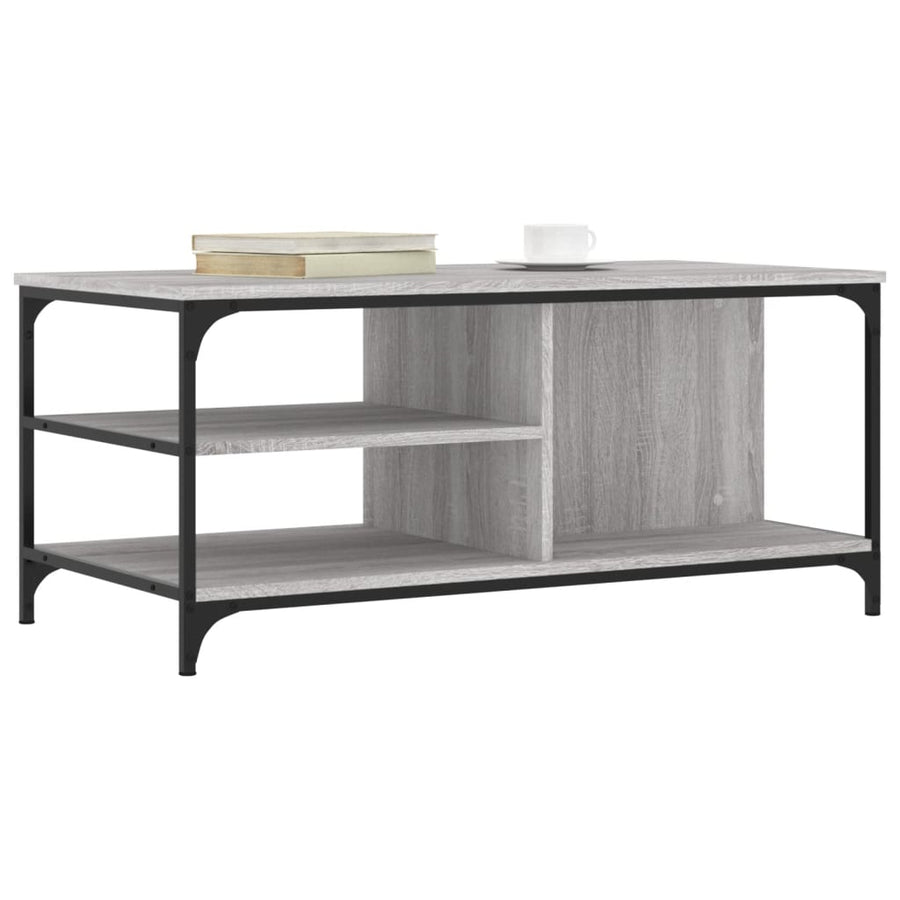 Salontafel 00X50X45 Cm Bewerkt Hout Grijs sonoma