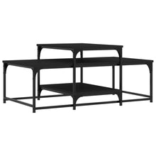 Salontafel 02X60X45 Cm Bewerkt Hout Zwart