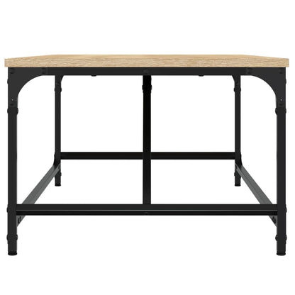 Salontafel Bewerkt Hout Kleurig 100 x 50 x 35 cm Sonoma eiken