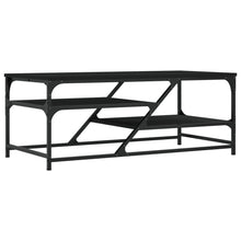 Salontafel 00X49X40 Cm Bewerkt Hout Zwart